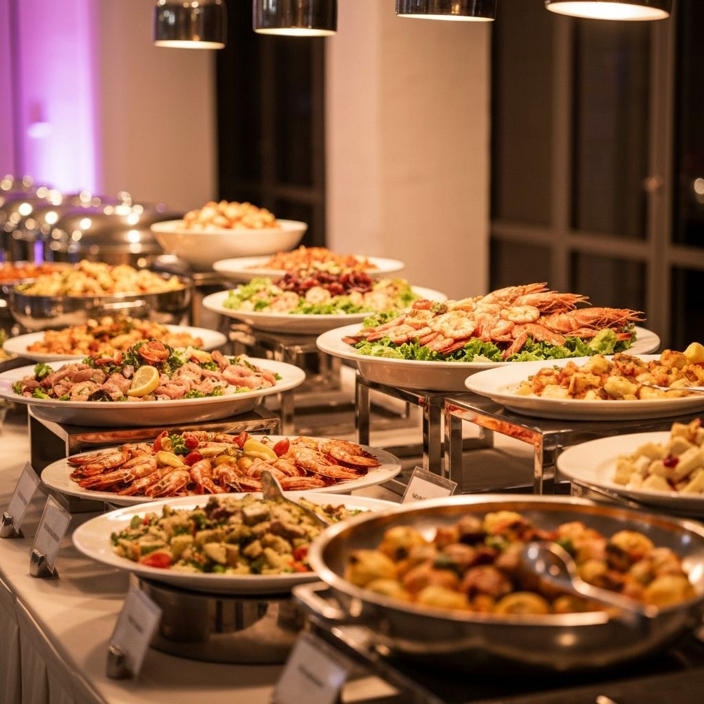 Açık Büfe catering service